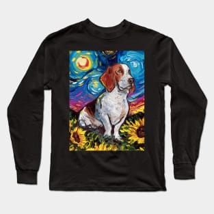 Basset Hound Night 2 Long Sleeve T-Shirt